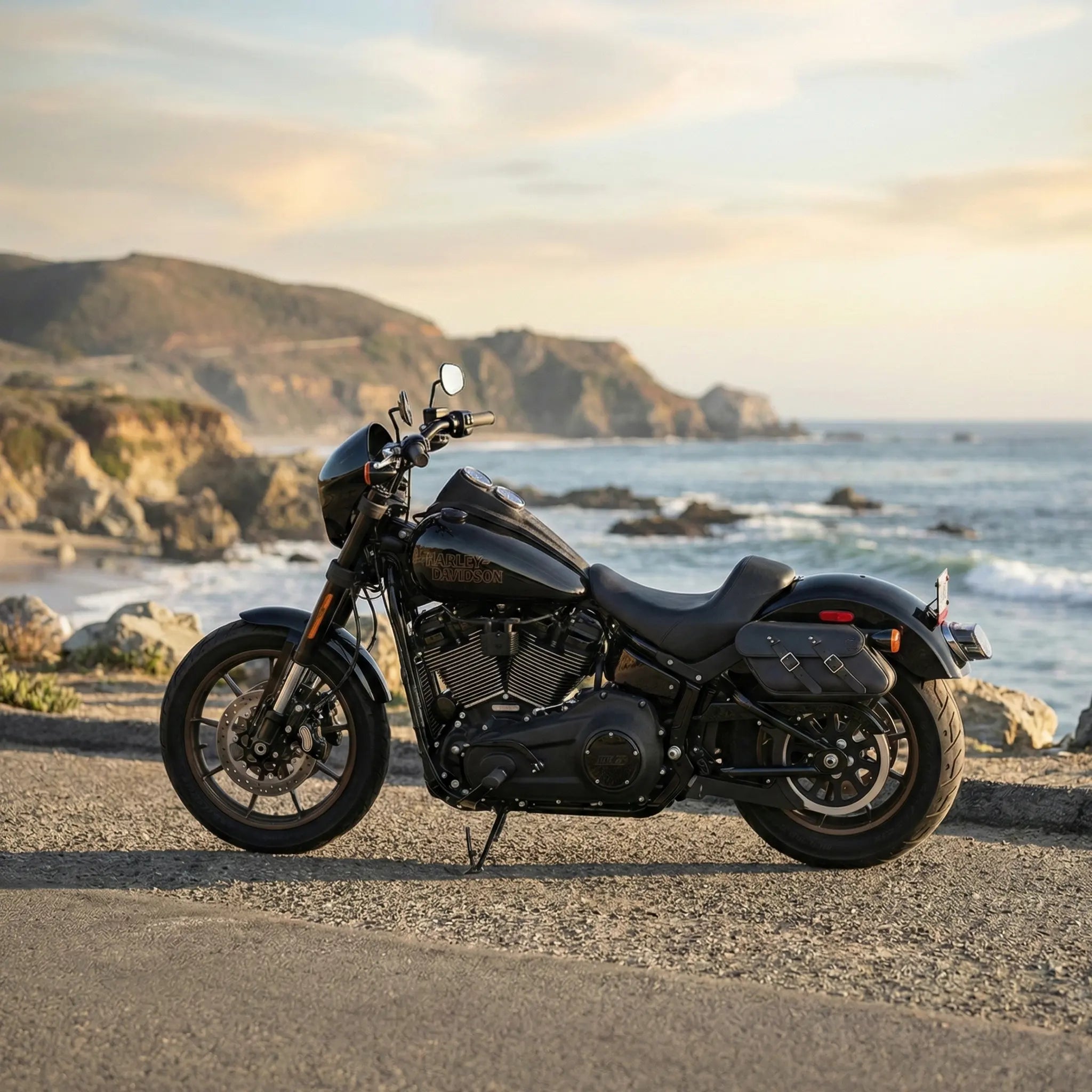 H-D® Softail Left Side Solo Bag - SHL05