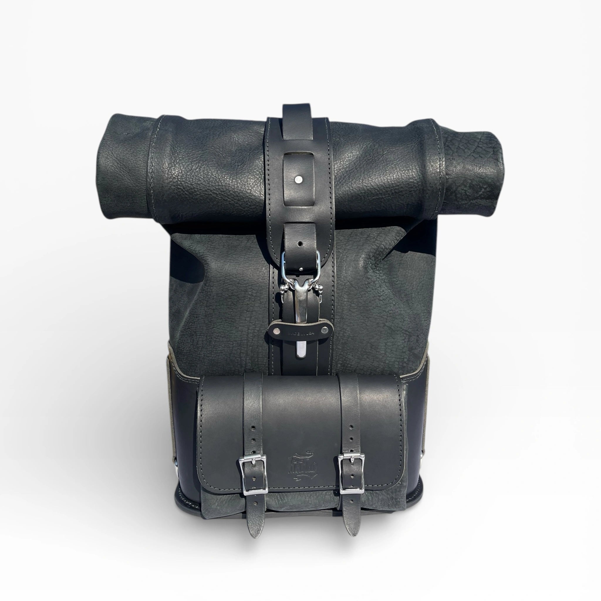 Rolltop Backpack Sissy Bar Bag - URB01S | 2-in-1 Design