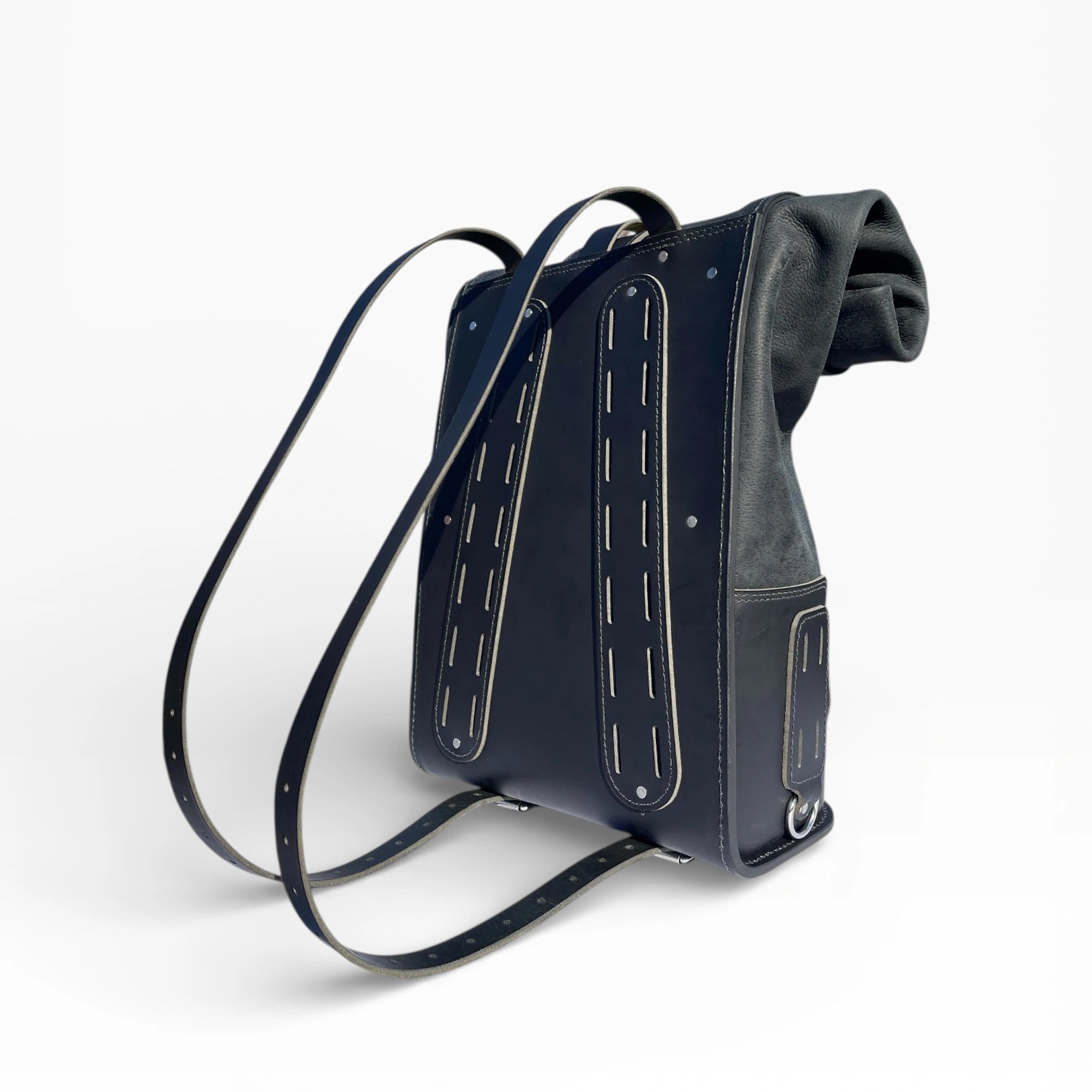 Rolltop Backpack Sissy Bar Bag - URB01S | 2-in-1 Design