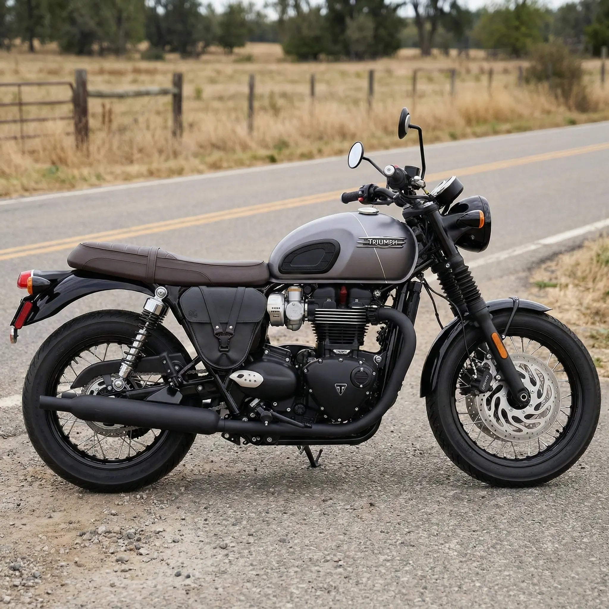 Triumph Side Cover Solo Bag - TSB04