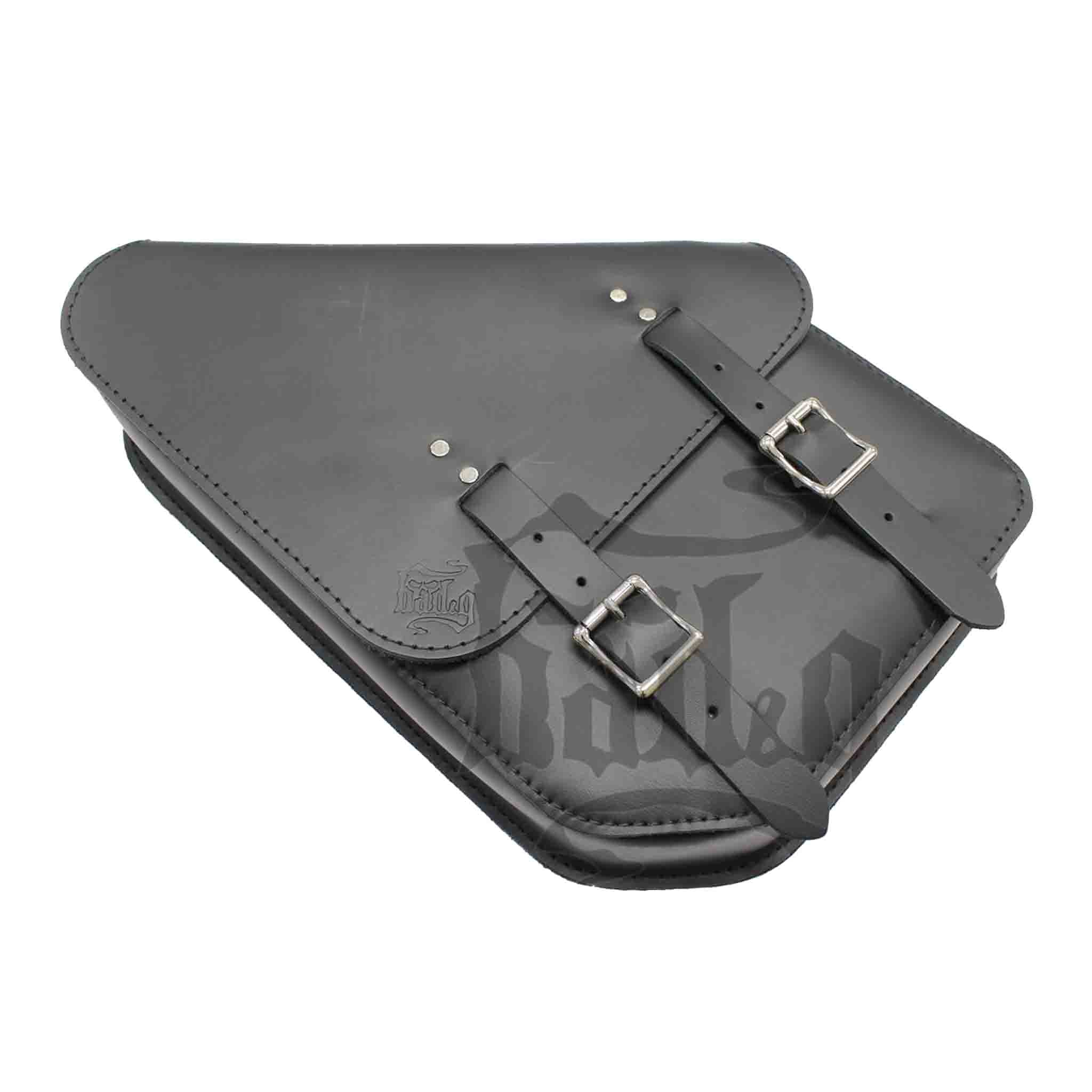 Upgrade your Harley-Davidson® Dyna with the DL02 Dyna Left Side Solo Bag. Hand crafted in USA with premium leather and top quality hardware. Durable and stylish, it's the perfect fit for your motorcycle.