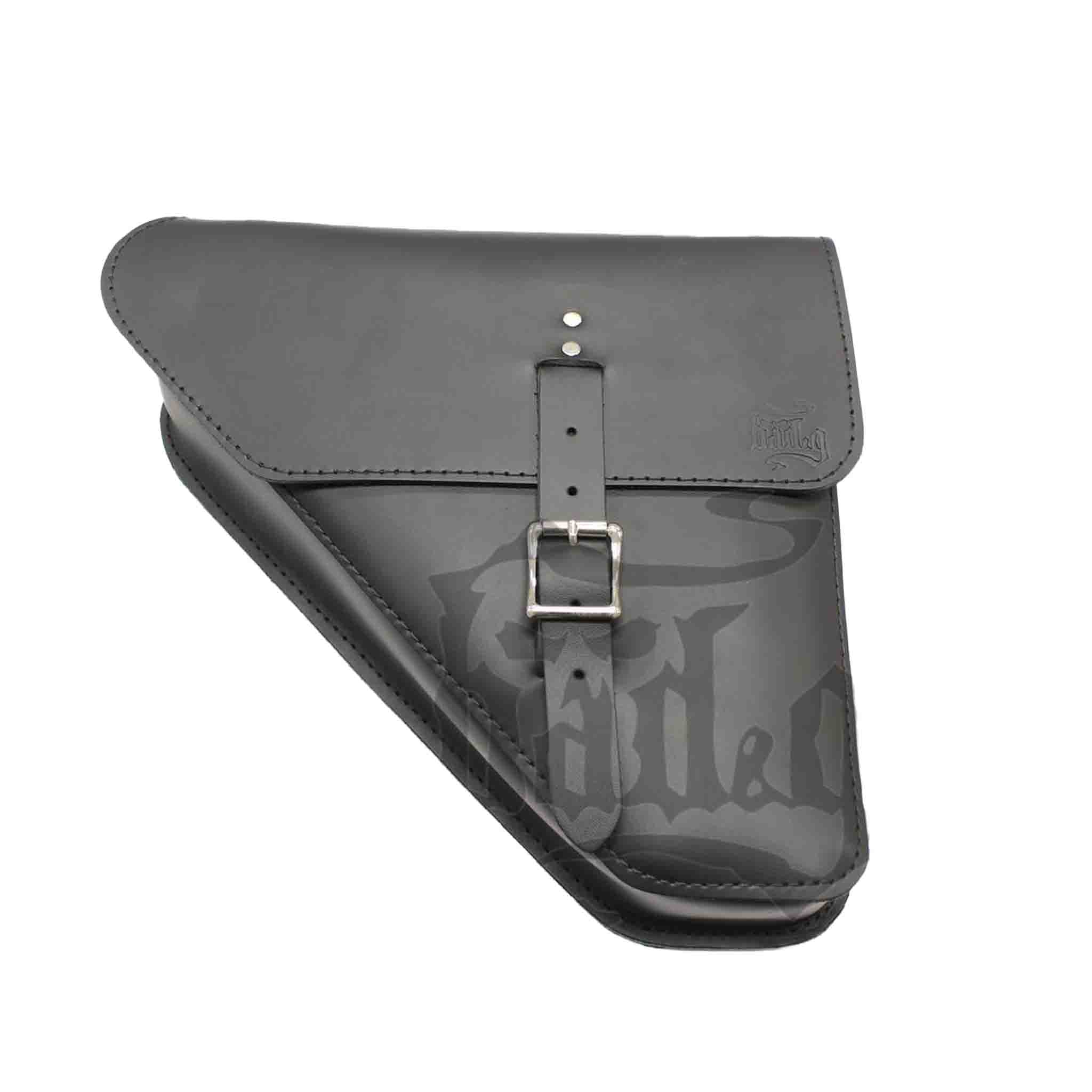 Upgrade your Harley-Davidson® Dyna with the DL03 Dyna Left Side Solo Bag. Hand crafted in USA with premium leather and top quality hardware. Durable and stylish, it's the perfect fit for your motorcycle.
