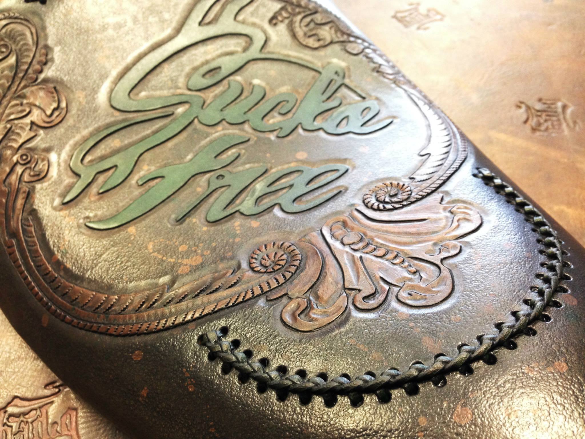 Flypaper Customs "Sucka Free" Custom Bagger Seat | Harley-Davidson