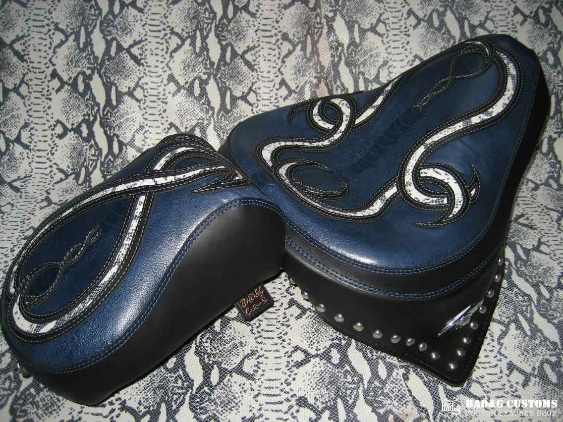 Harley-Davidson Softail Custom Seat and Backrest