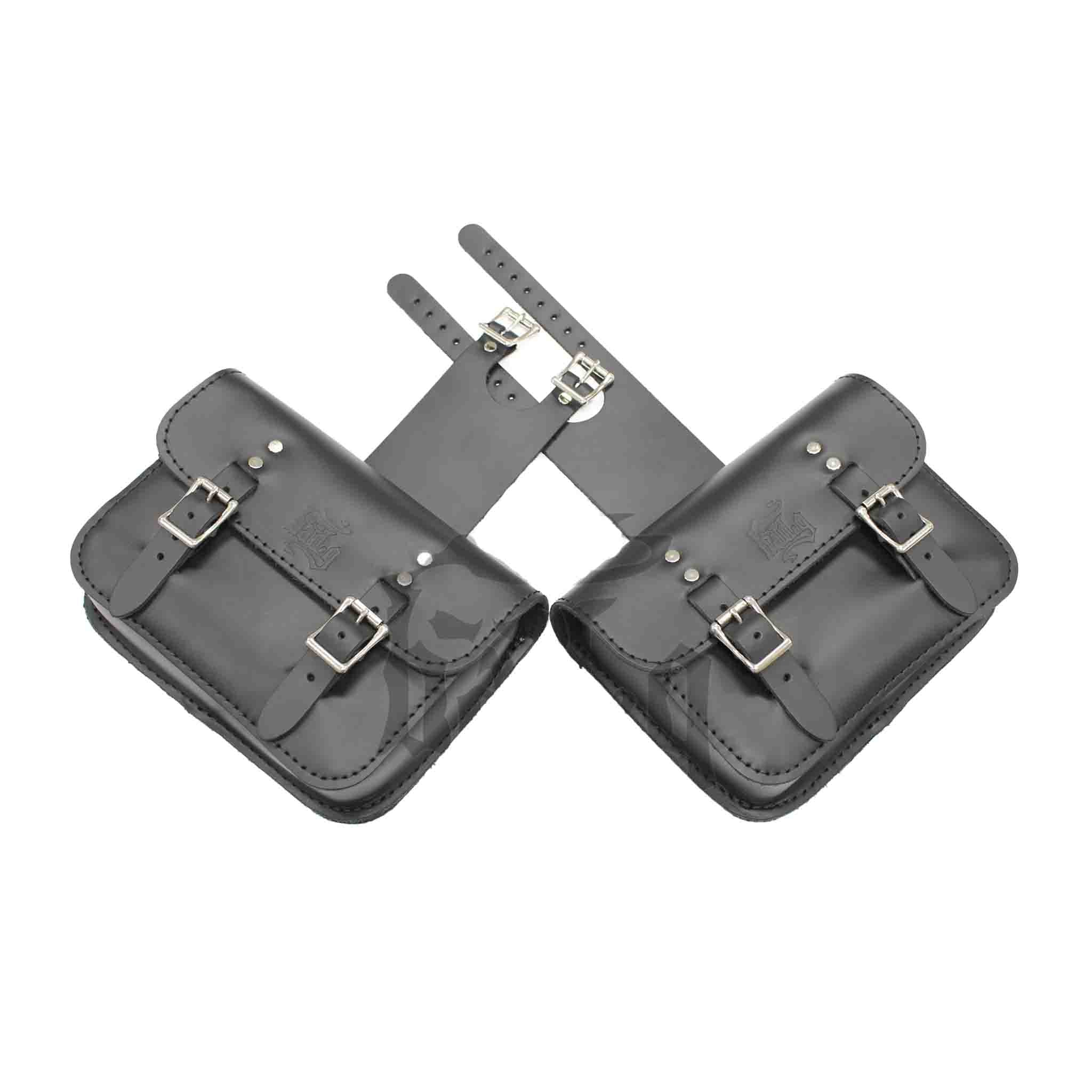 Upgrade your Harley-Davidson® Dyna with the DTU03 Dyna Throw Under Seat Bags. Hand crafted in USA with premium leather and top quality hardware. Durable and stylish, it's the perfect fit for your motorcycle.