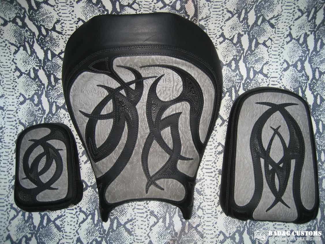 Honda VTX 1300 1800 Tribal Custom Seat and Backrest