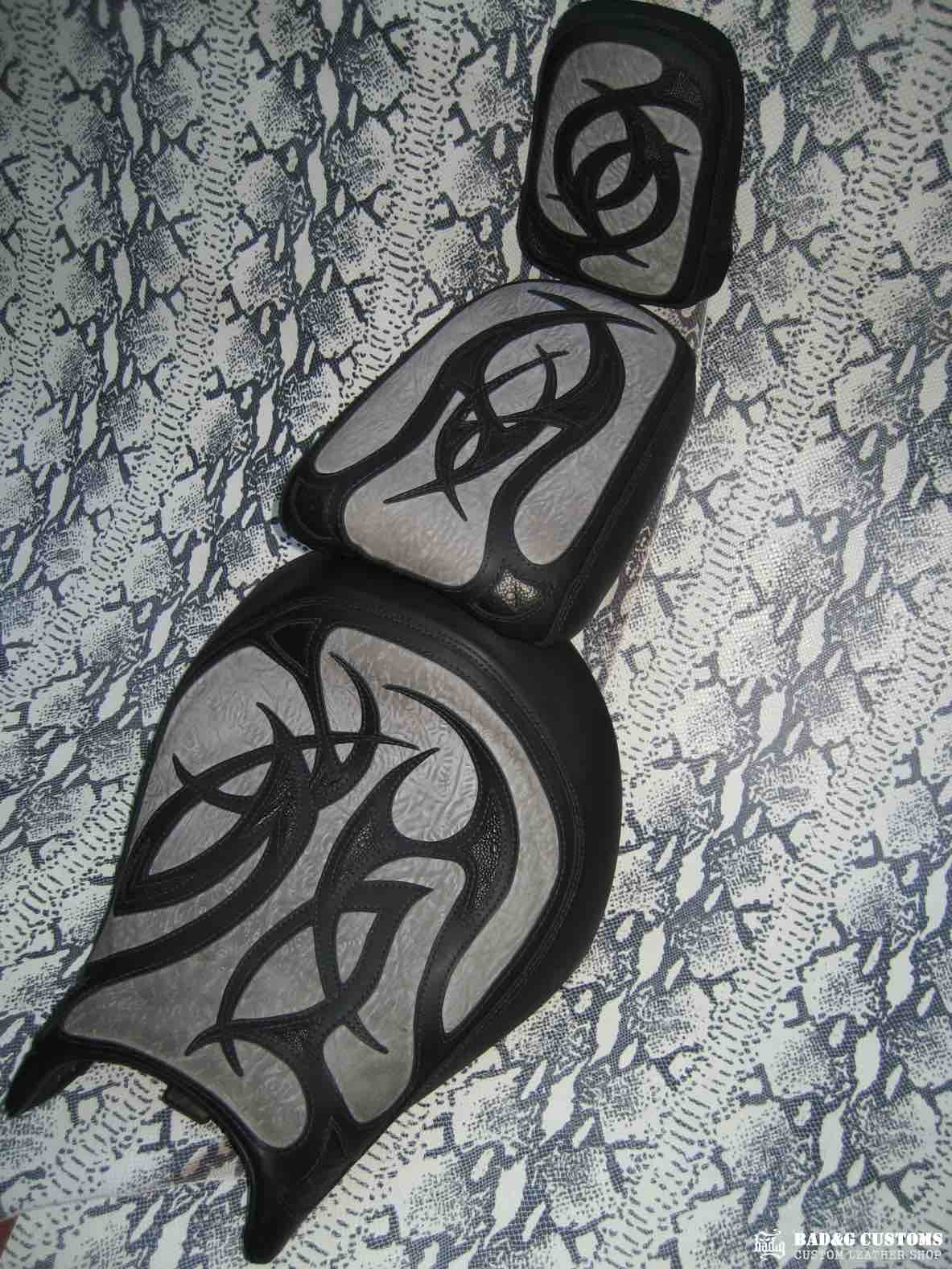 Honda VTX 1300 1800 Tribal Custom Seat and Backrest