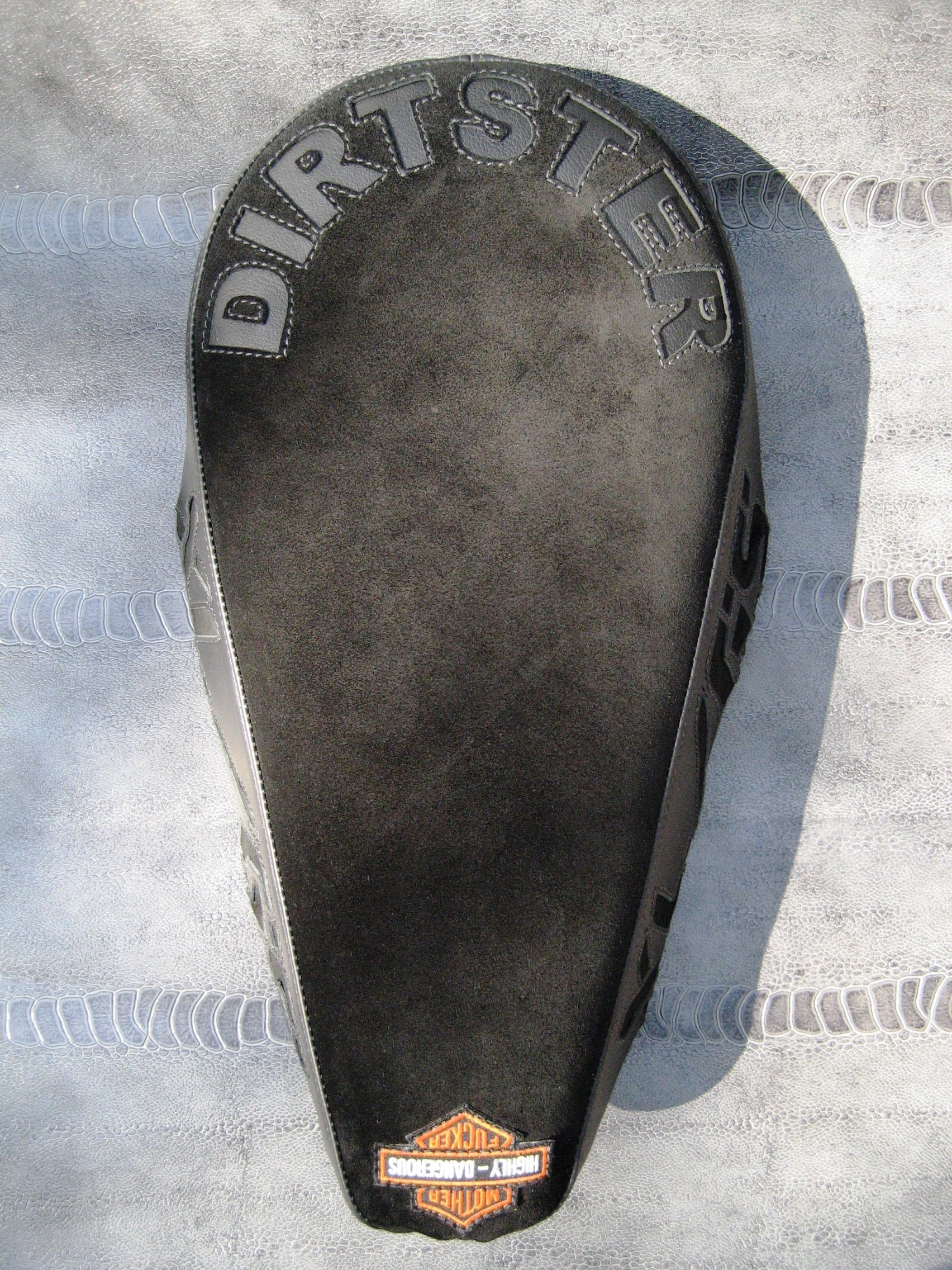 RTW Doug Wothke "Dirtster" Custom Leather Seat | Harley-Davidson Sportster