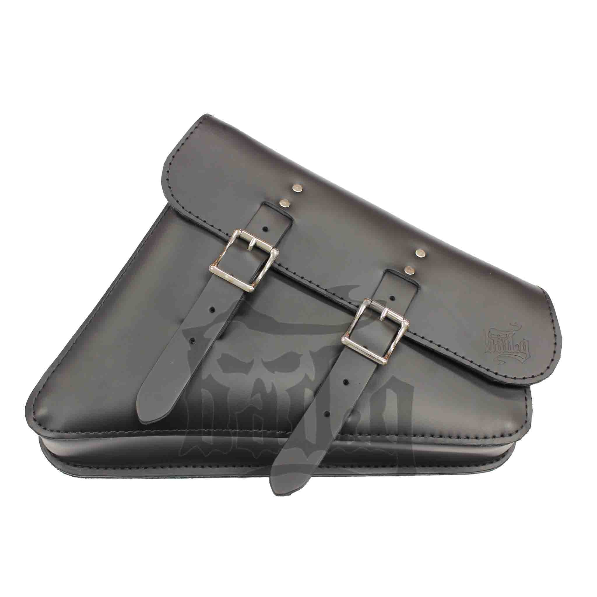 Upgrade your Harley-Davidson® Sportster with the SR01 Right Side Solo Bag. Hand crafted in USA with premium leather and top quality hardware. Durable and stylish, it's the perfect fit for your motorcycle.